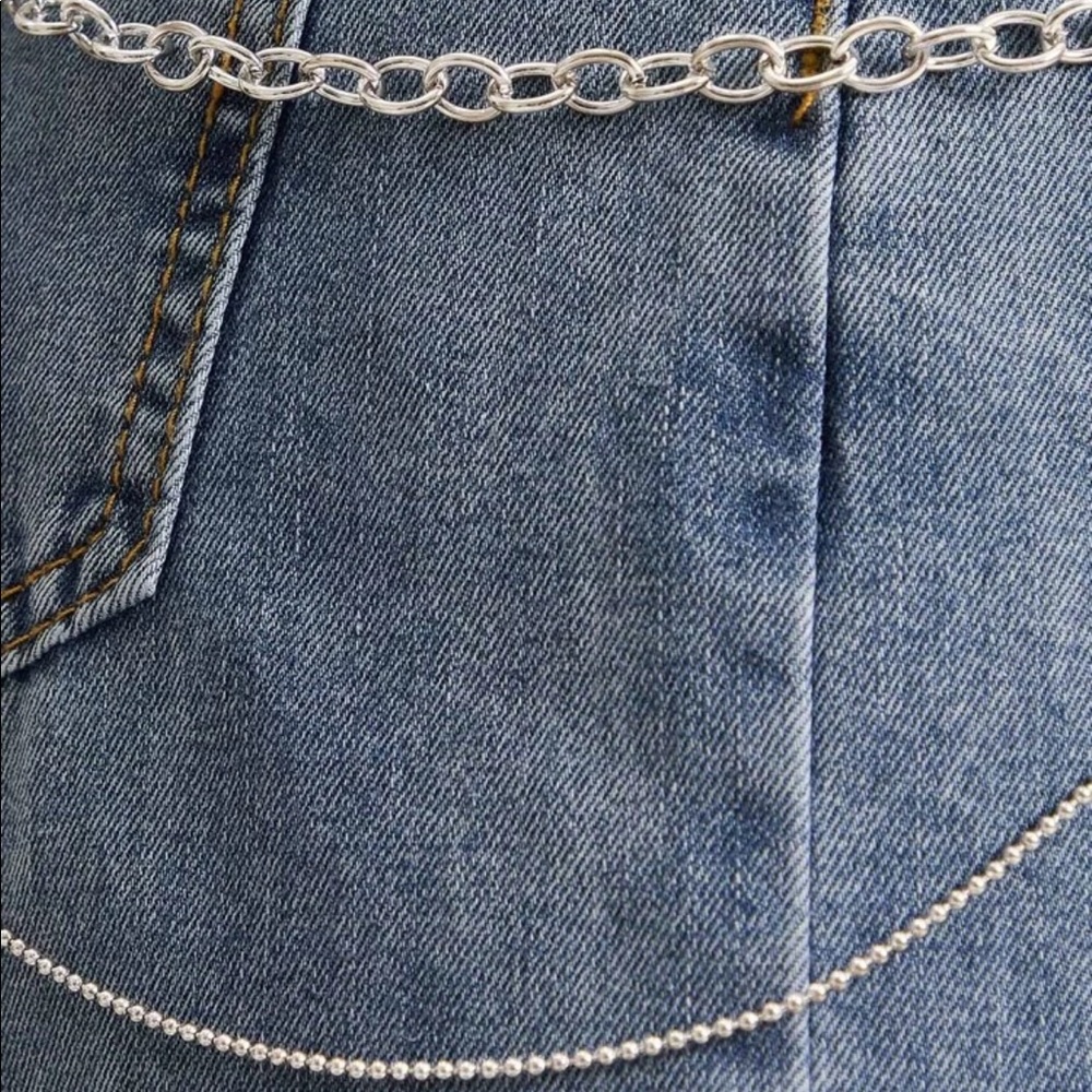 Silver Belt Chain - Picture 3 of 4